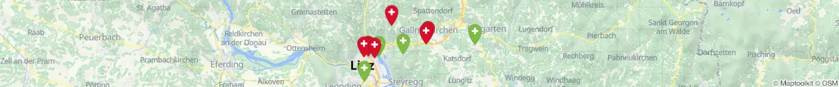 Map view for Pharmacies emergency services nearby Altenberg bei Linz (Urfahr-Umgebung, Oberösterreich)